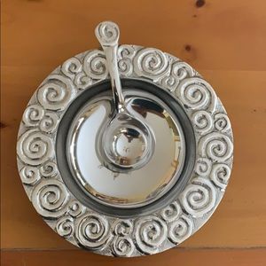 Bowl with spoon